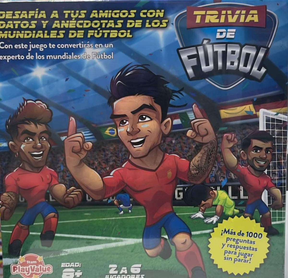 Trivia de los Mundiales Juego de Mesa de Fútbol – vista 2