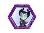Figura de Maléfica dentro del pod hexagonal morado