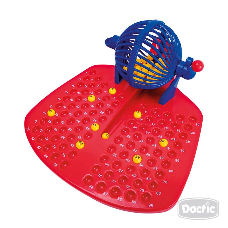 DACTIC Bingo Juego de Mesa con 90 Bolas y 48 Cartones – vista 1