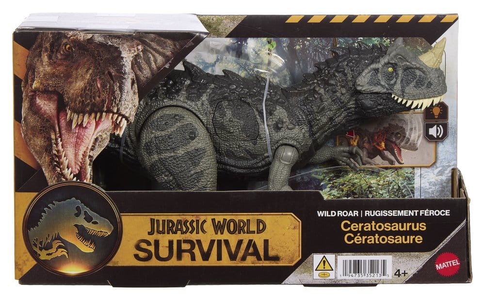 Jurassic World Rebirth Rugido Salvaje Dinosaurio Articulado Surtido – vista 4