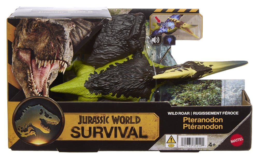 Jurassic World Rebirth Rugido Salvaje Dinosaurio Articulado Surtido – vista 3