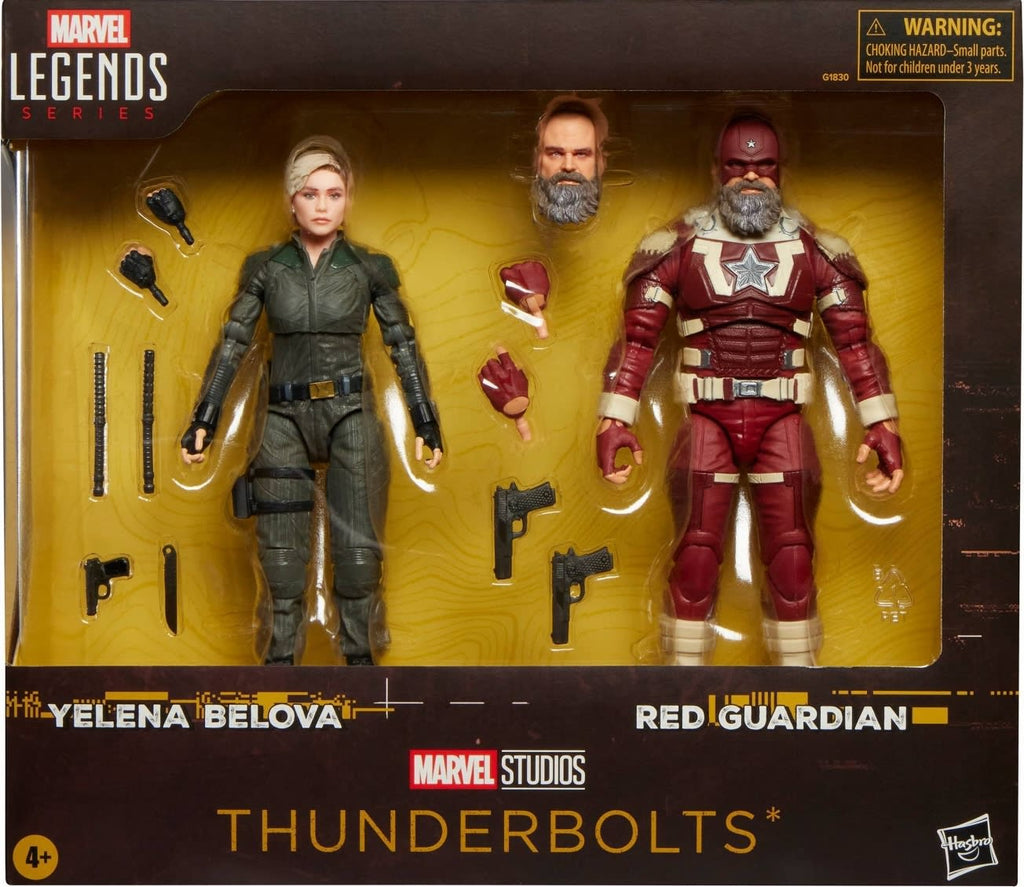 Marvel Legends Thunderbolts* Yelena Belova y Red Guardian Pack 2 Figuras – Hasbro