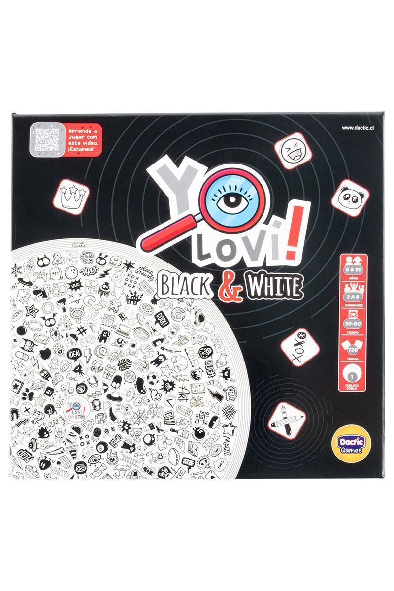 Yo lo Vi Black & White – vista 1